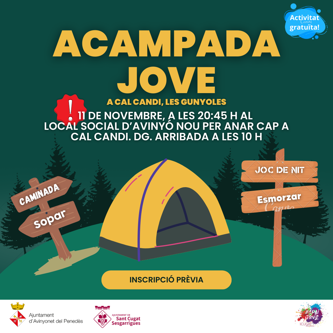 Acampada jove