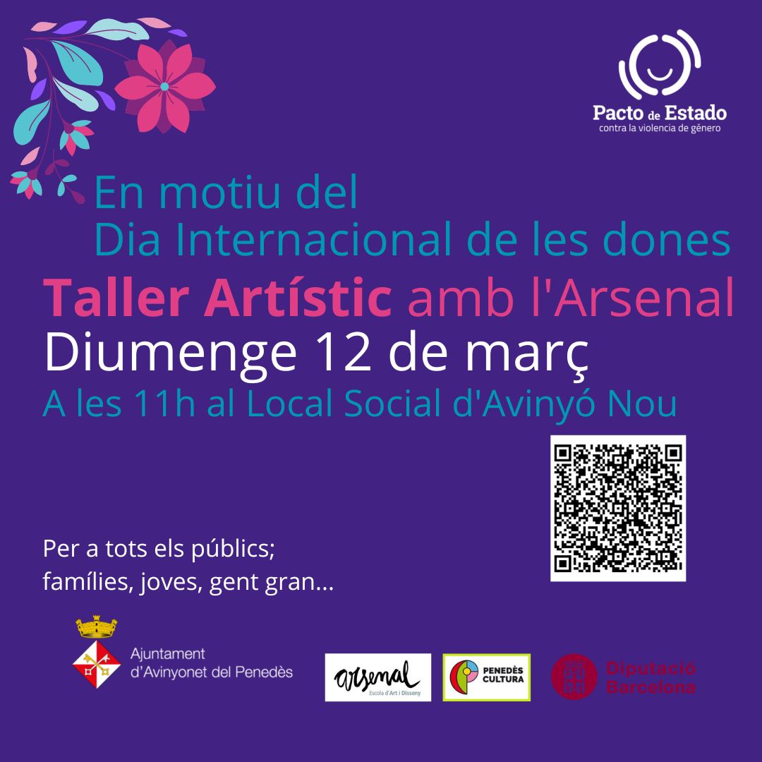 Taller artístic en motiu del Dia internacional de les dones