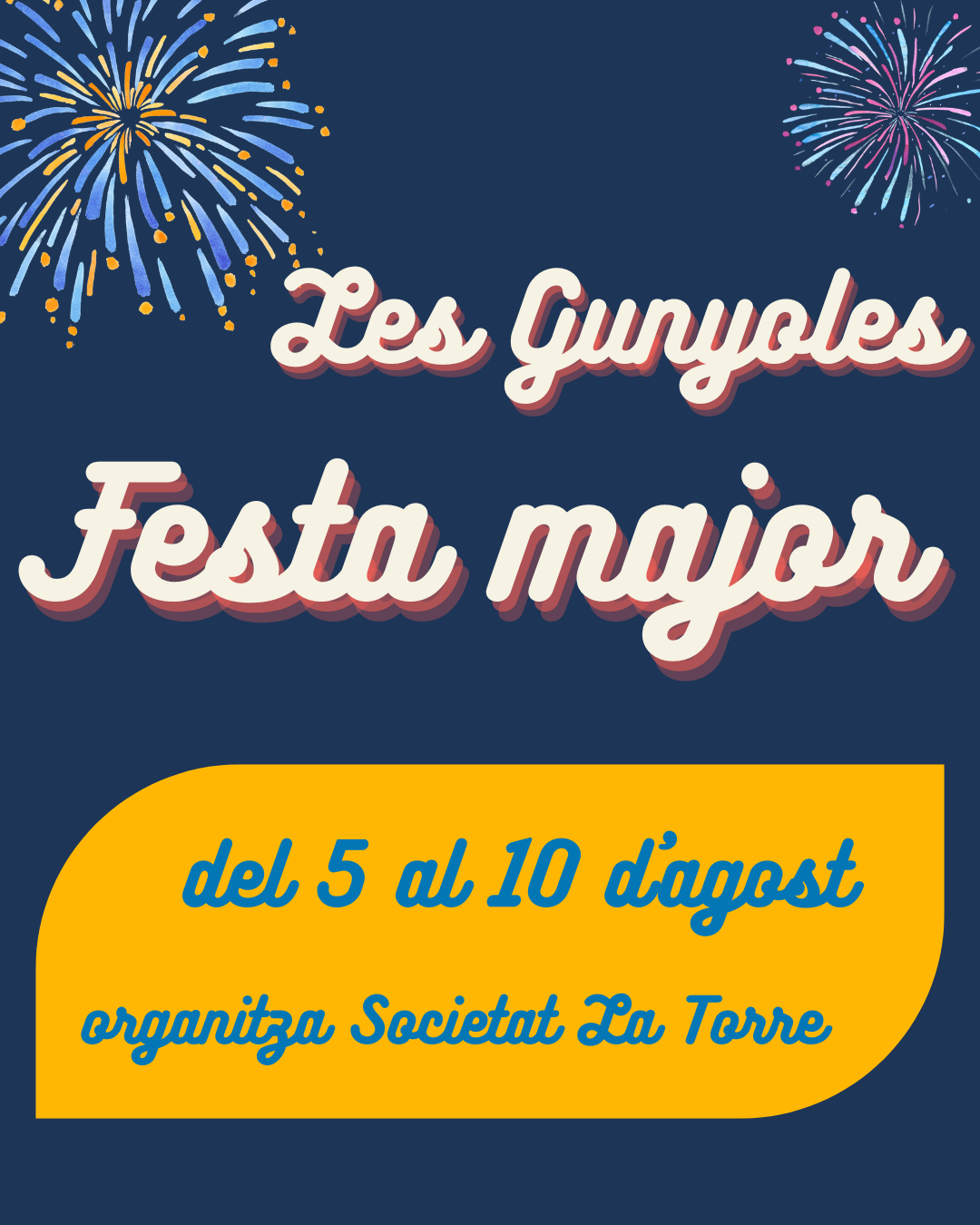 Les Gunyoles dona el tret de sortida a sis dies de Festa Major