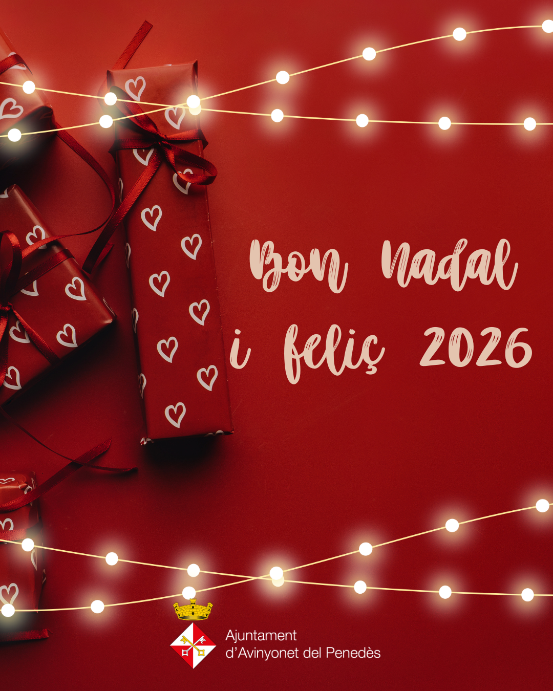 Bon Nadal i feli&ccedil; 2026