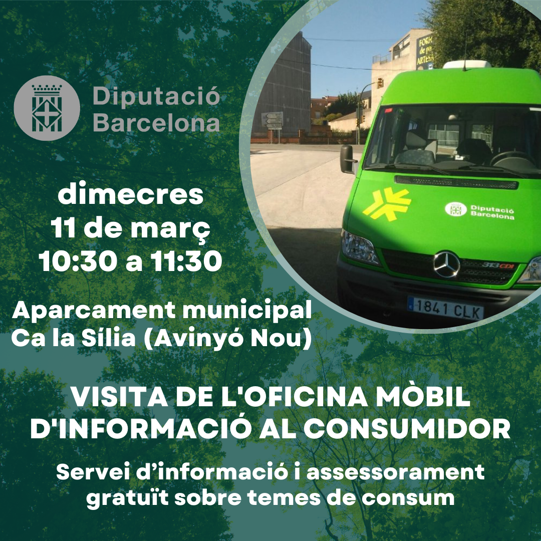 Oficina m&ograve;bil d'informaci&oacute; al consumidor