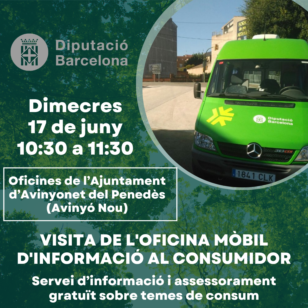 Oficina m&ograve;bil d'informaci&oacute; al consumidor