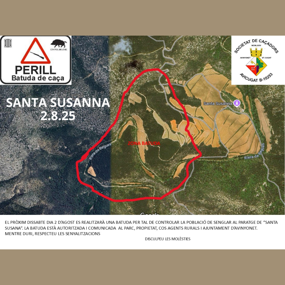 Batuda del senglar (Santa Susanna)