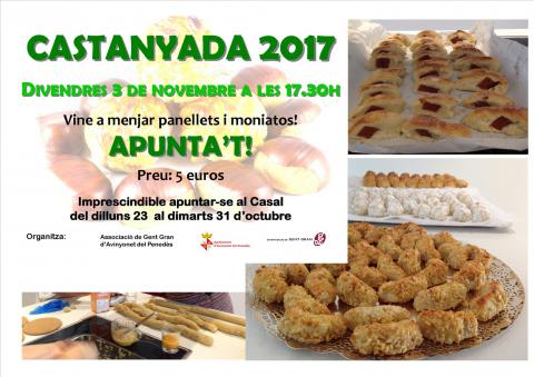 Aquest divendres dia tres la gent gran celebra la Castanyada