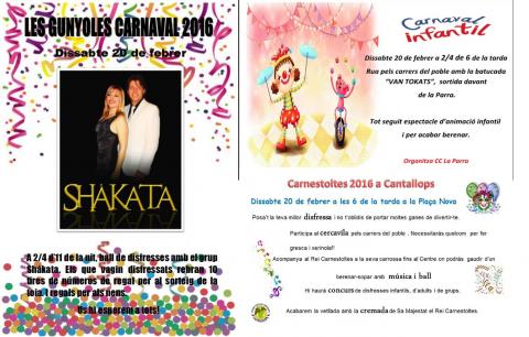 Gaudeix d'un dissabte de Carnaval a Avinyonet del Penedès