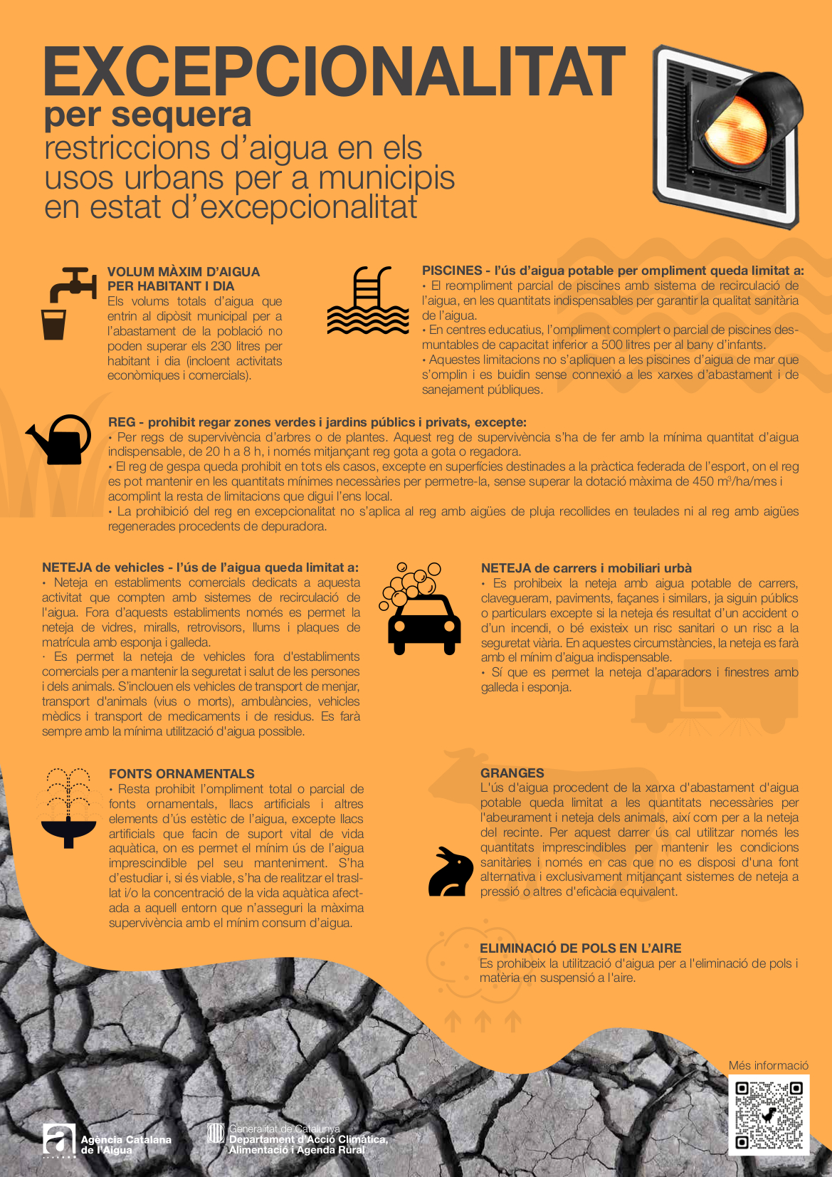 Restriccions d'abastament d'aigua