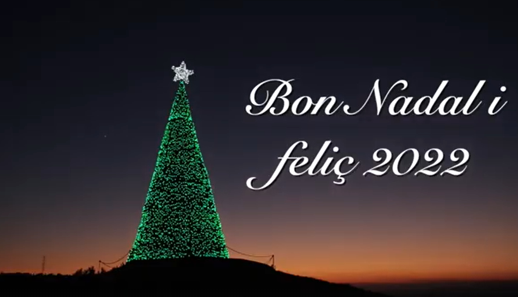 Bon Nadal i feliç 2022