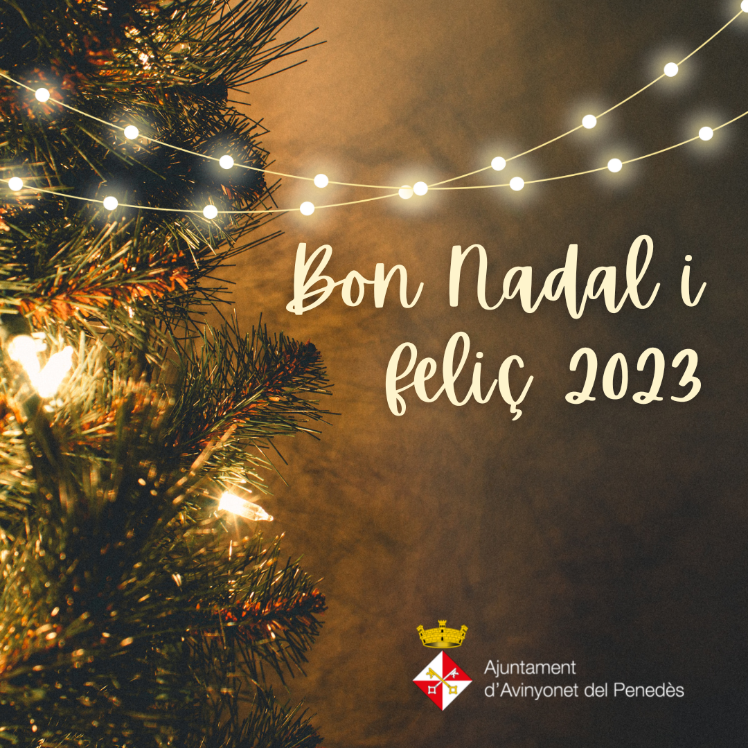 Bon Nadal i feliç 2023