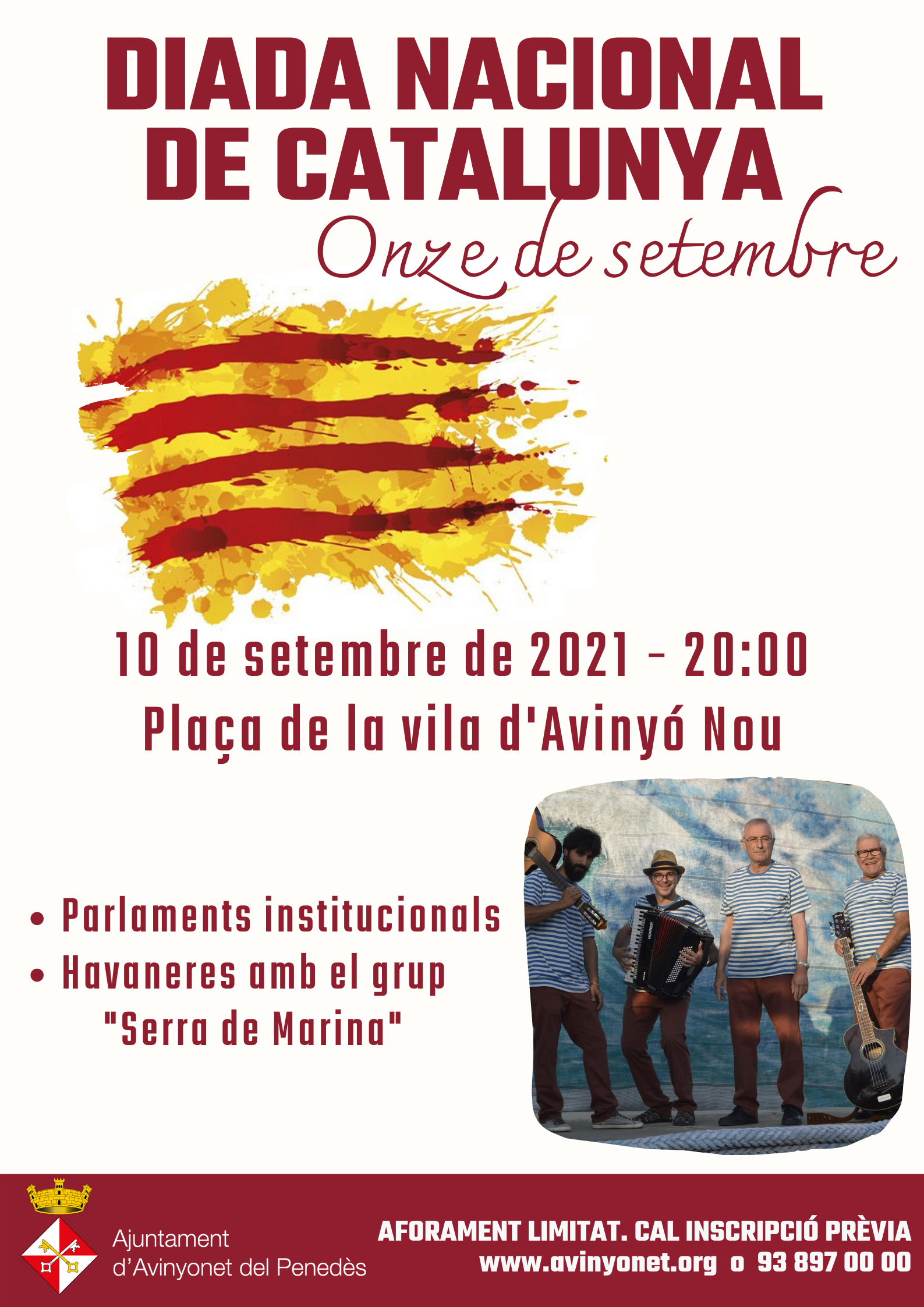 Acte de commemoració de l'Onze de setembre (AFORAMENT COMPLET)