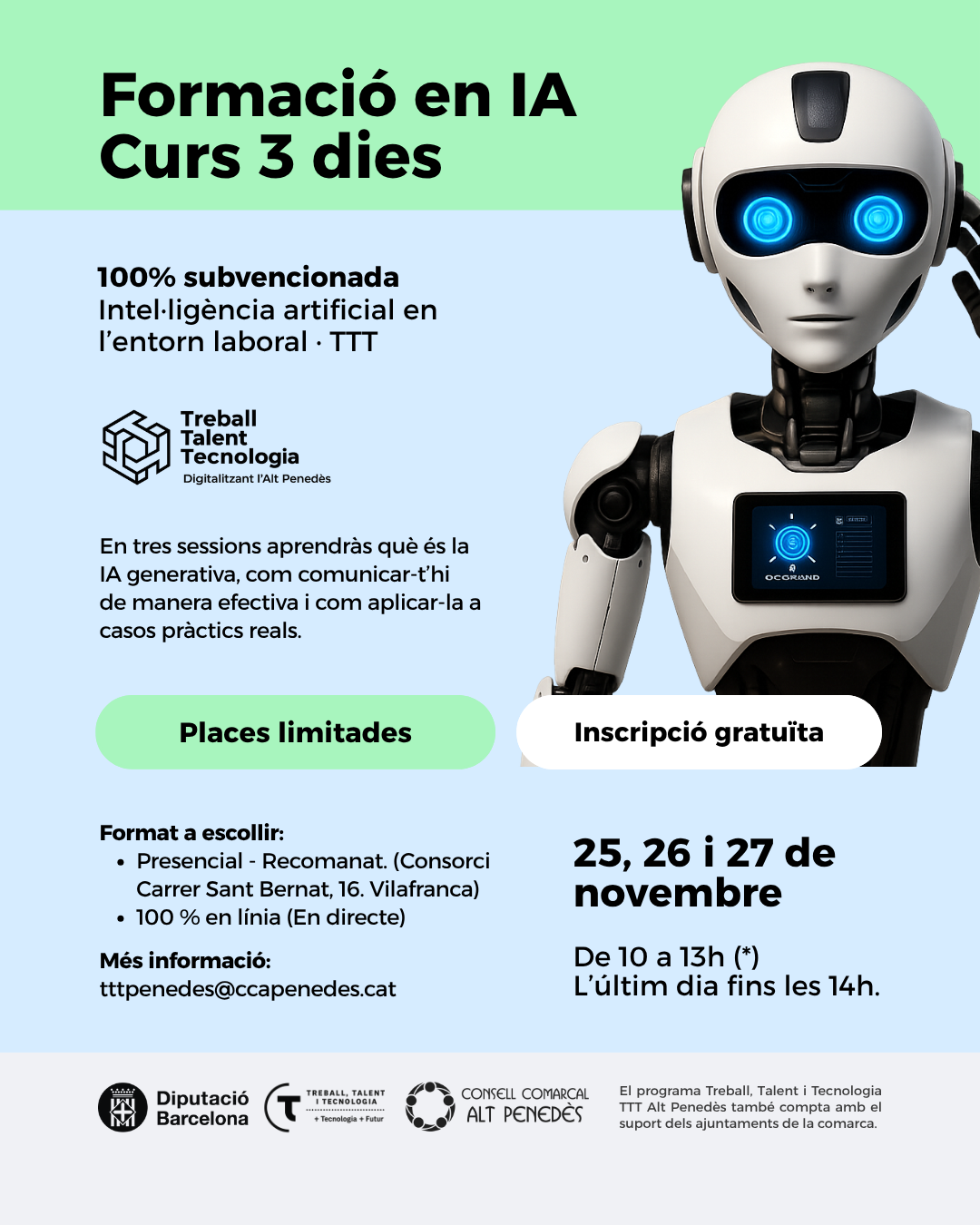 Formació: Intel·ligència Artificial aplicada a l??entorn laboral