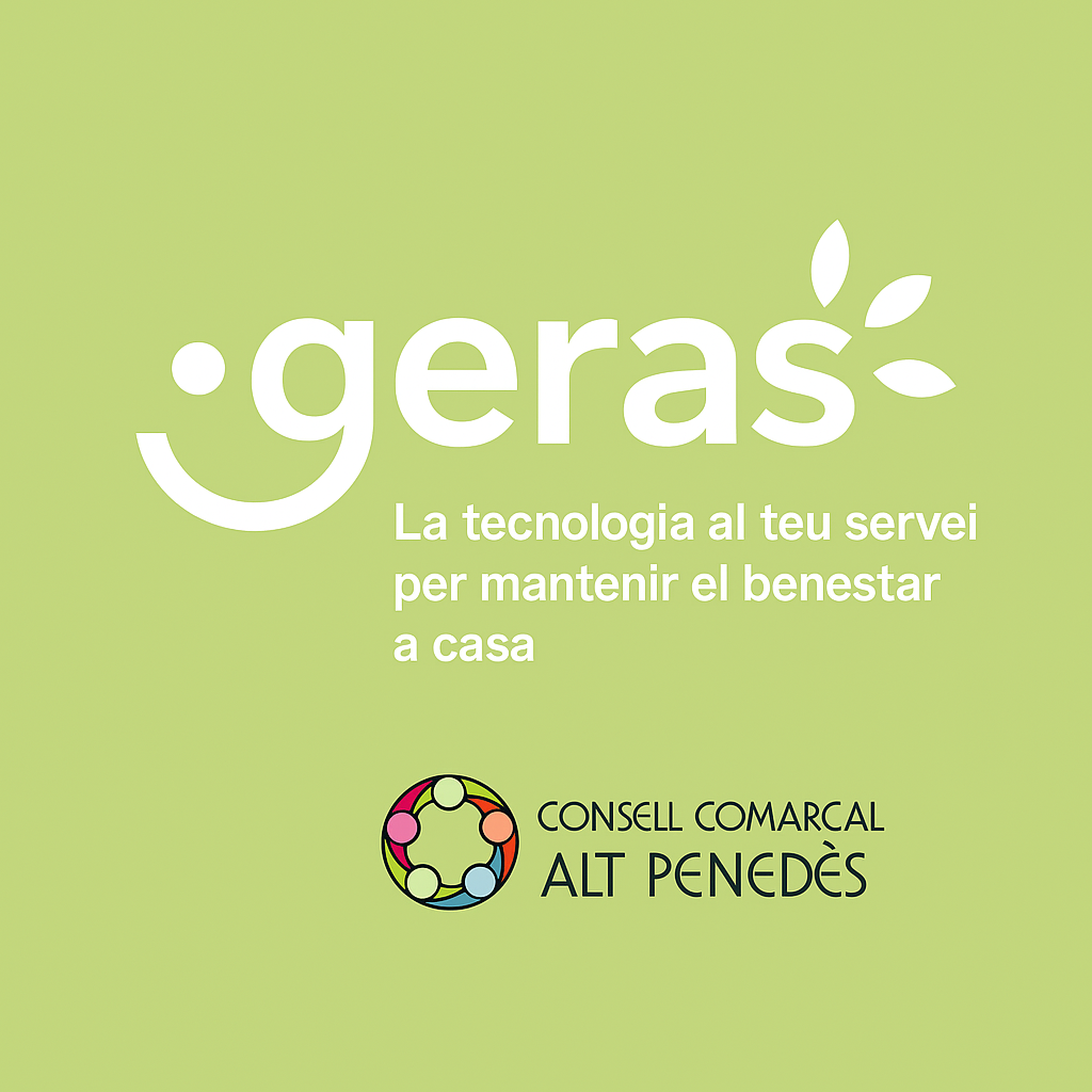 El Consell Comarcal de l'Alt Penedès llança GERAS, un sistema tecnològic per promoure l'envelliment actiu a casa