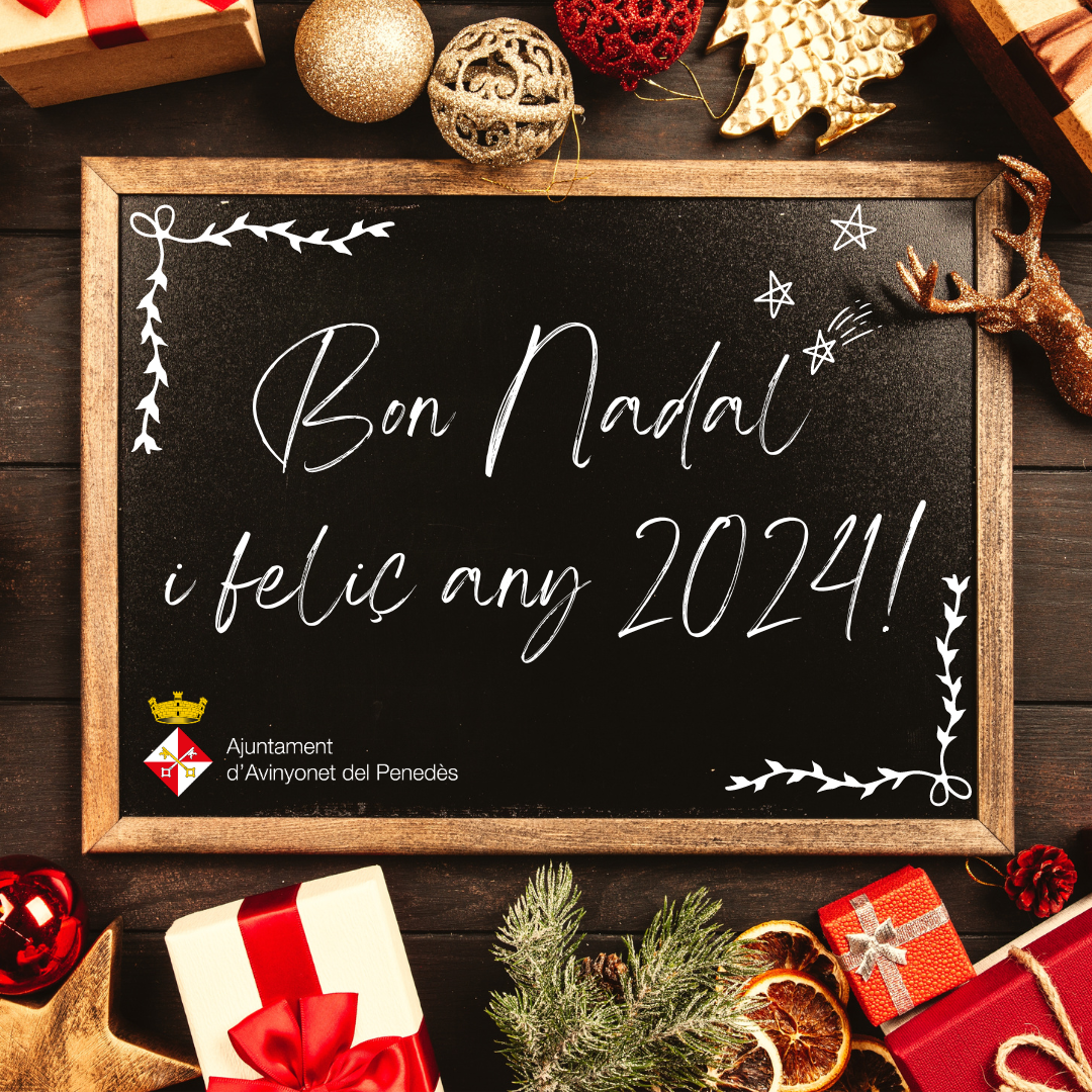 Bon Nadal i feliç 2024