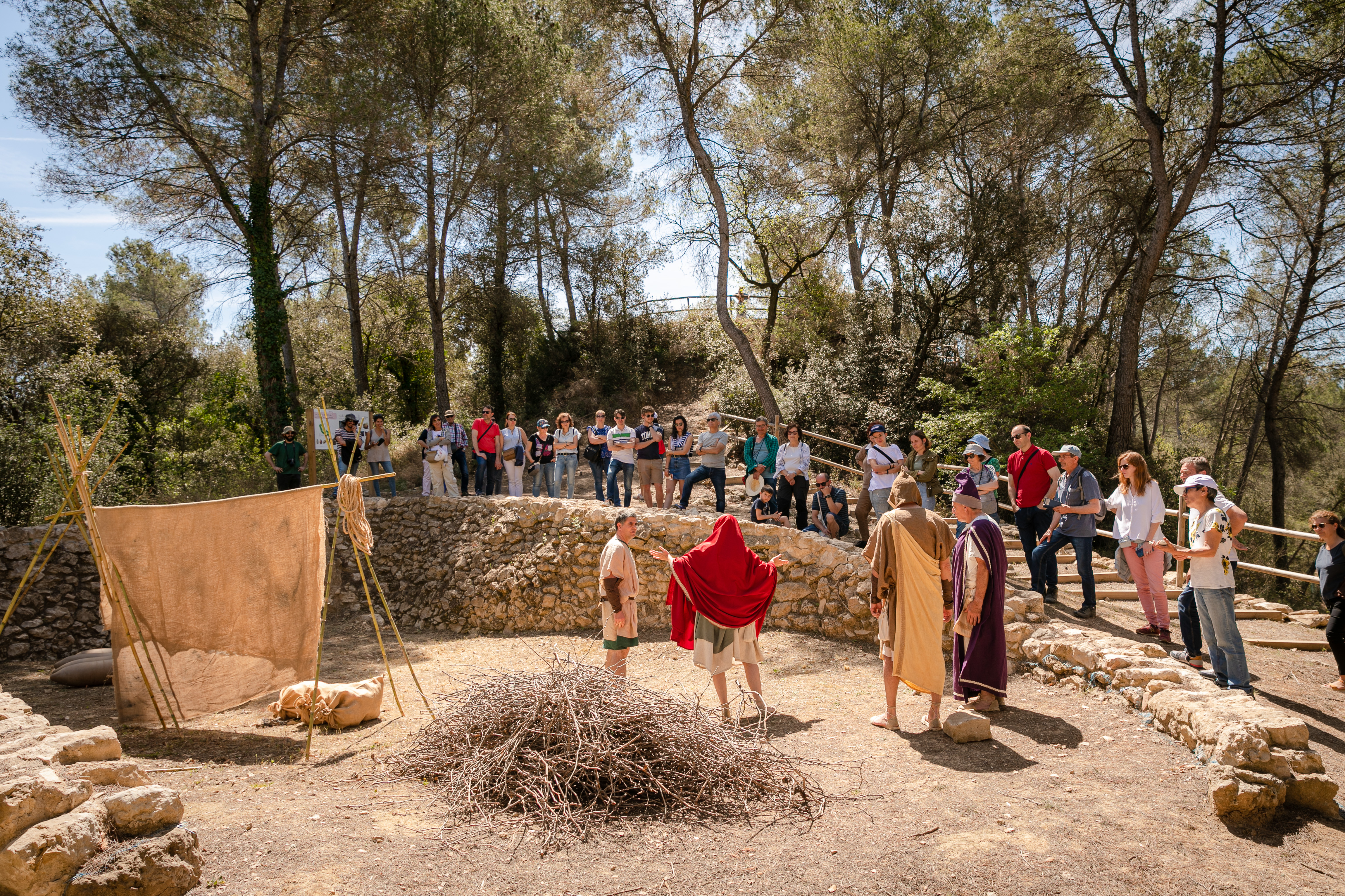 23è Cap de Setmana Ibèric - Visites teatralitzades Jaciment ibèric de la Font de la Canya