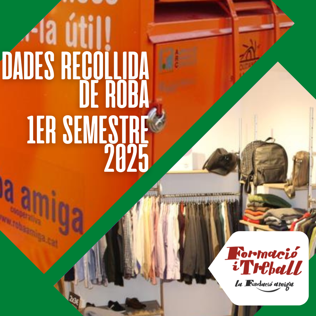 AVINYONET DEL PENEDES recull 1.604 kg de roba de segona mà gràcies al projecte tèxtil de Formació i Treball