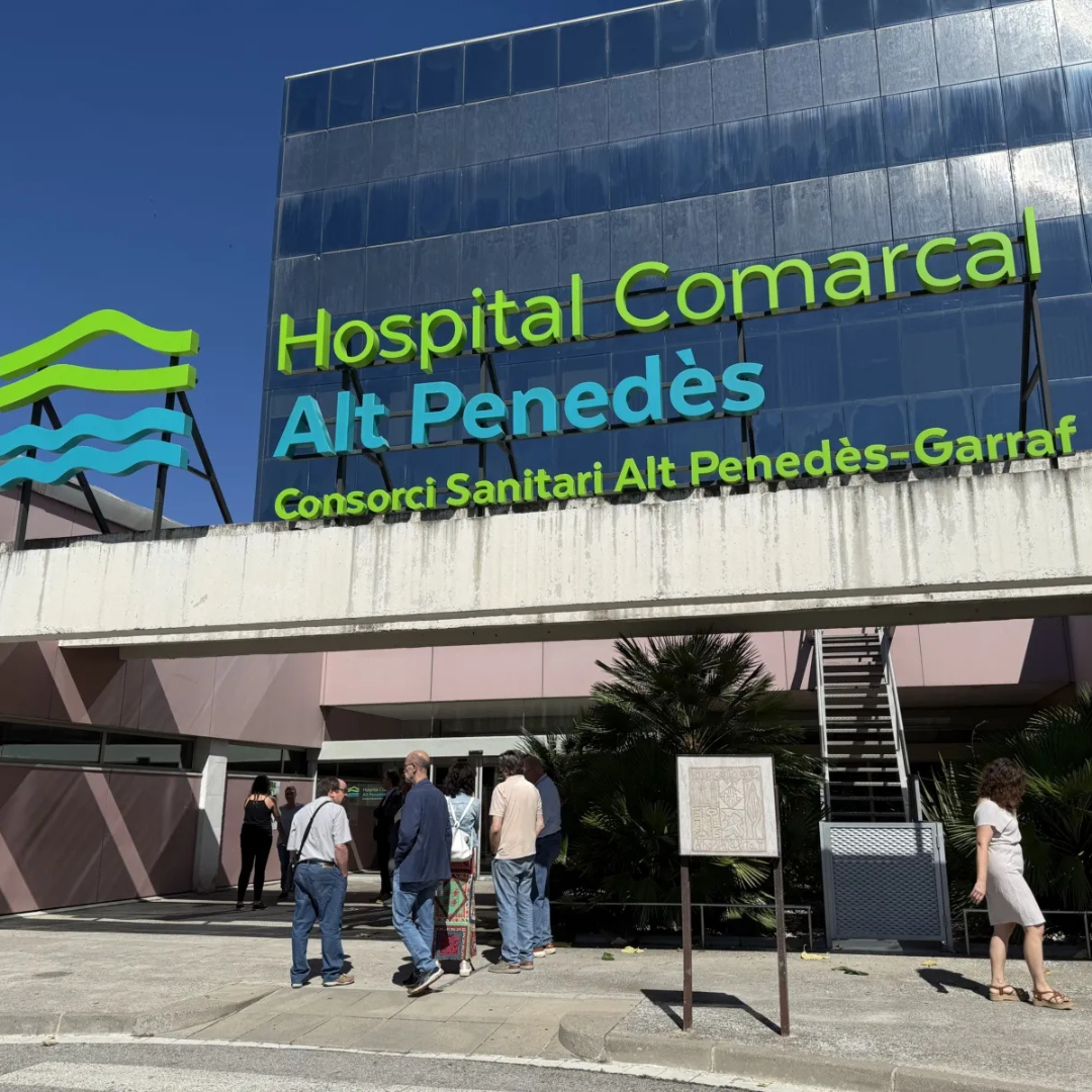 Les afectacions per l'aiguat obliguen a tancar temporalment l'Hospital Comarcal Alt Penedès